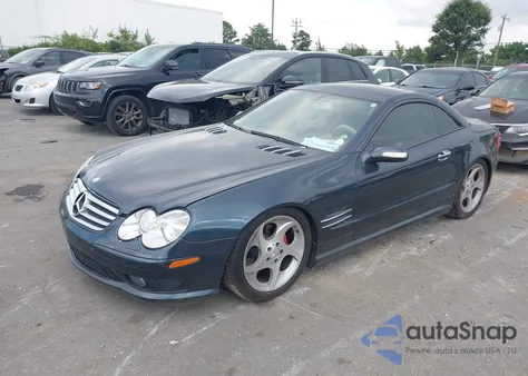 2005 Mercedes-Benz Sl 500 из США, поврежденный, VIN WDBSK75FX5F103678